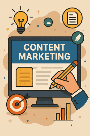 مرحله ۲: بازاریابی محتوایی و بلاگ