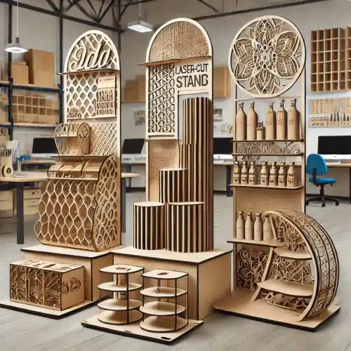 بهترین ایده‌ ها برای ساخت استندهای ام‌ دی‌ اف لیزری برای کسب‌ و کارها