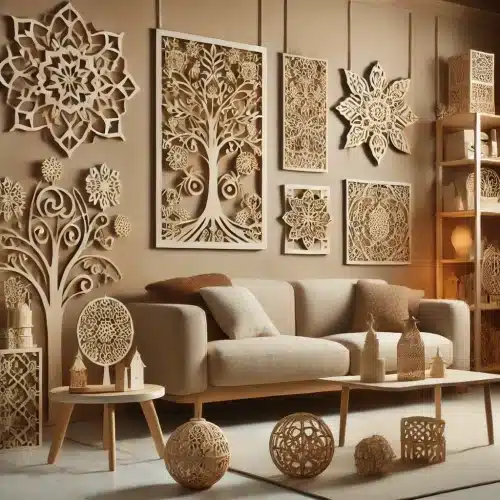 چگونه از محصولات ام‌ دی‌ اف لیزری در دکوراسیون منزل استفاده کنیم؟